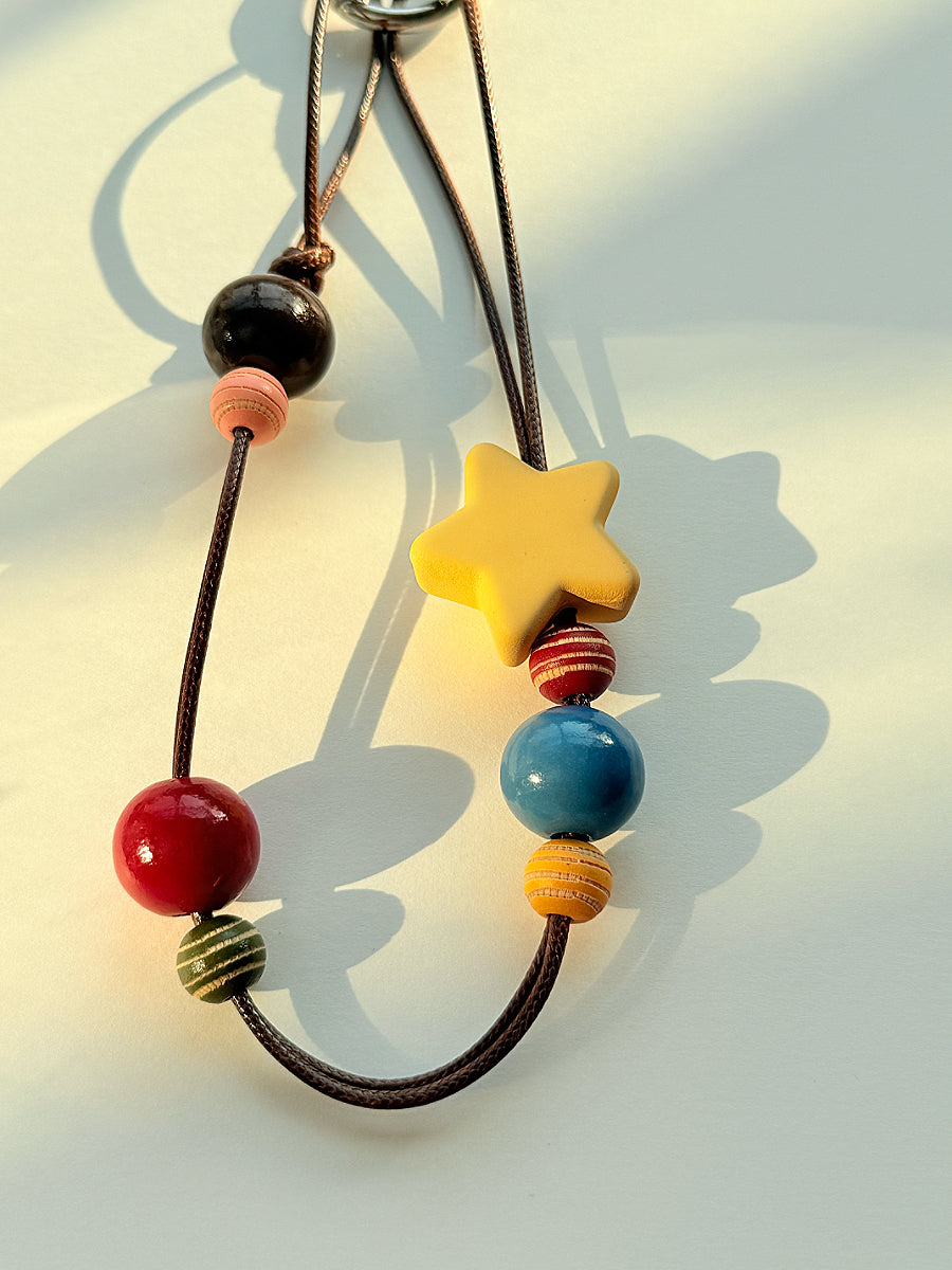 3D Star Phone Charm, Starry Skies Phone Strap, Planet Phone Strap, Kawaii Phone Chain