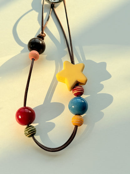 3D Star Phone Charm, Starry Skies Phone Strap, Planet Phone Strap, Kawaii Phone Chain