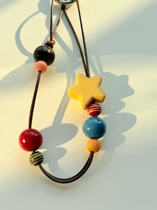 3D Star Phone Charm, Starry Skies Phone Strap, Planet Phone Strap, Kawaii Phone Chain