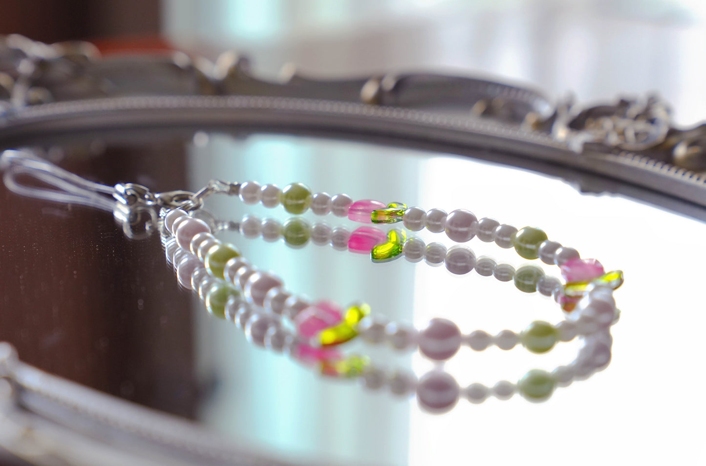 Colourful Tulip Flower Phone Charm