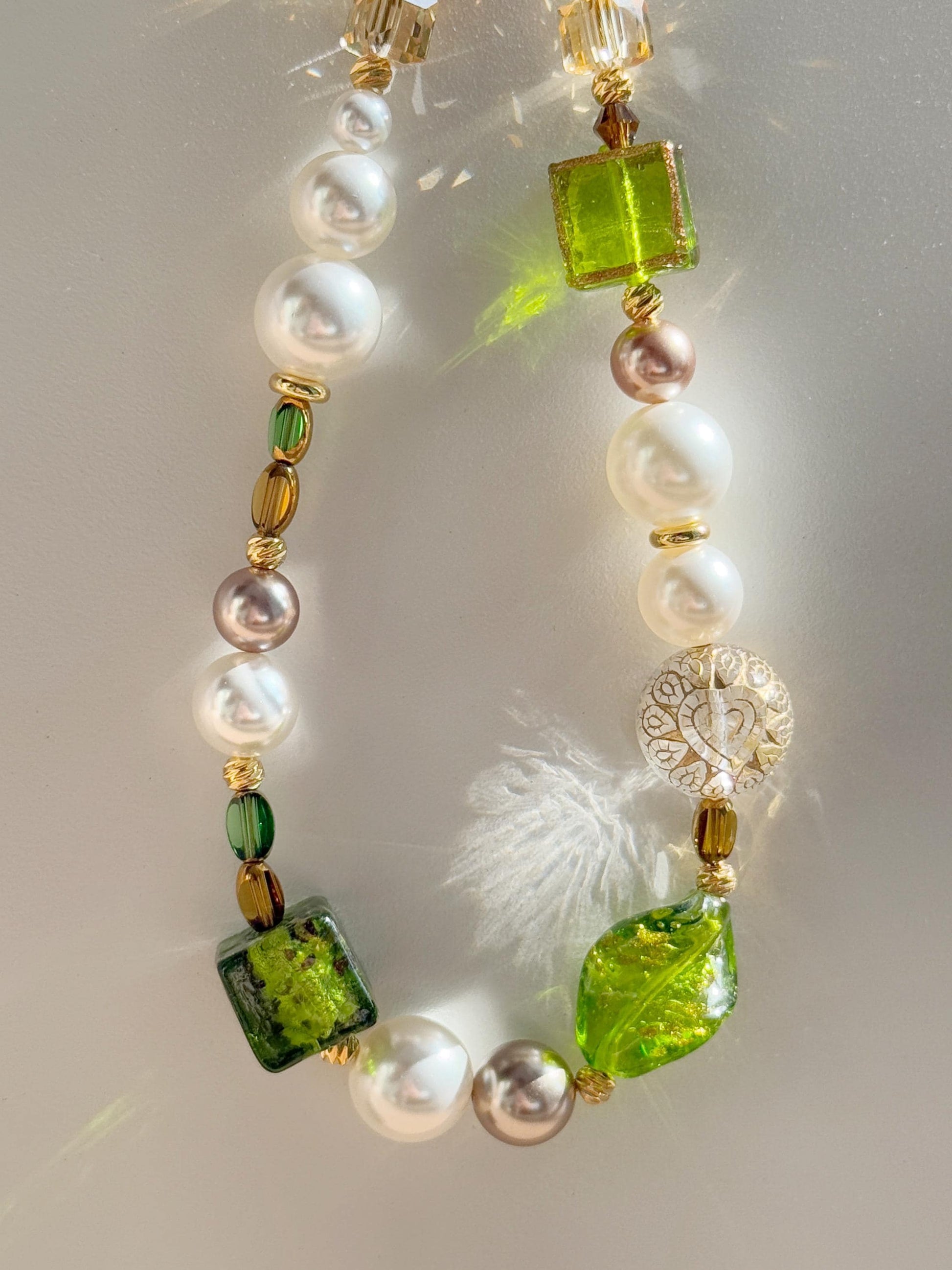 Green Phone Charm, Czech Glass Beads Phone Charm, Phone Strap, Crystal Phone Charm, Vintage Phone Charm, Phone Chain, Stylish Phone Charm